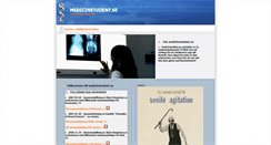Desktop Screenshot of medicinstudent.se
