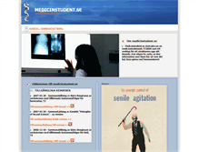 Tablet Screenshot of medicinstudent.se